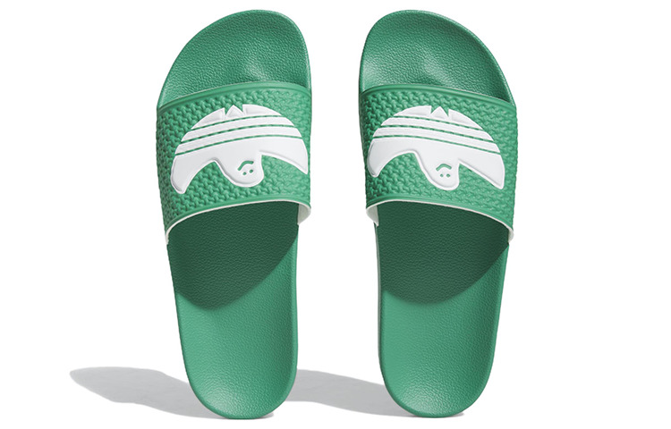 adidas Shmoofoil Slides 'Semi Court Green' HQ2033 - 5