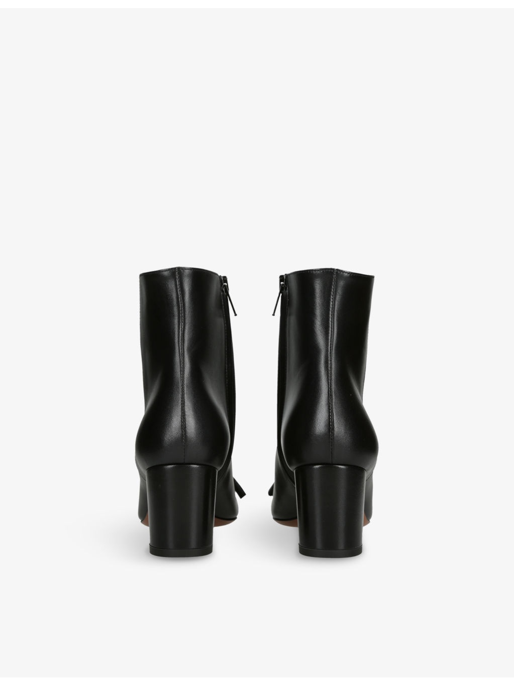 Valet Du Roi Leather Heeled Ankle Boots - 4