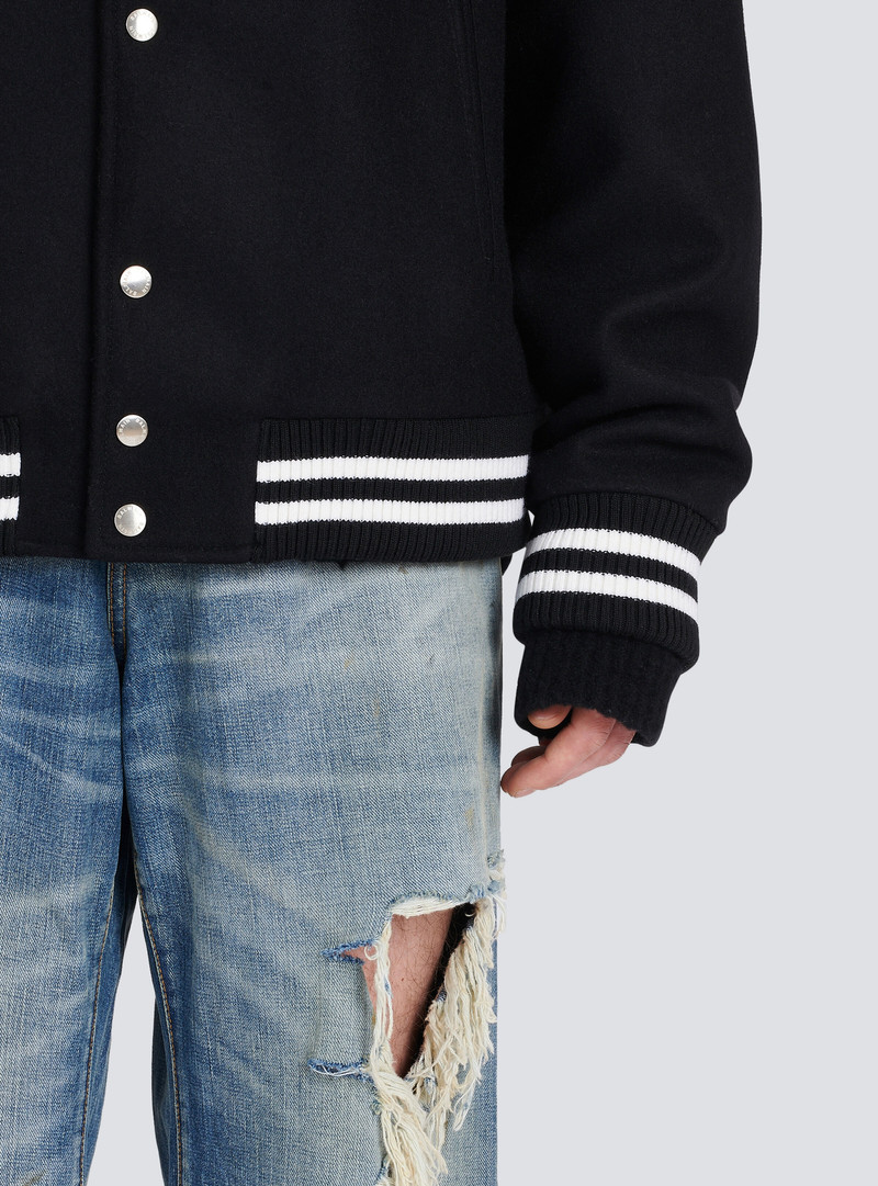 Hooded wool teddy jacket 7