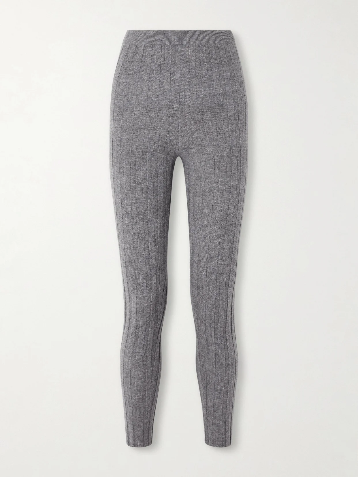 Ribbed Cashmere Leggings - 1
