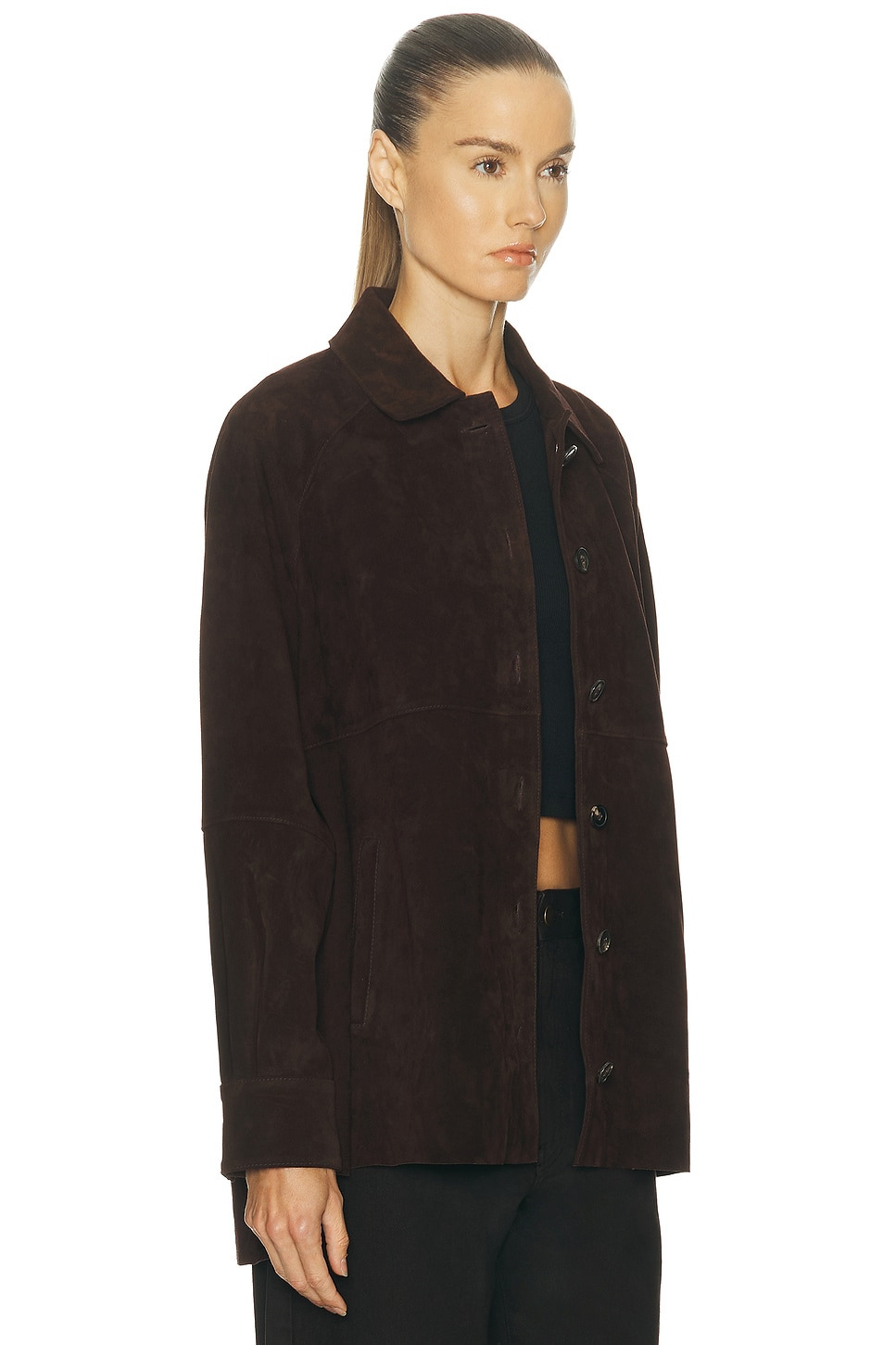 Josette Suede Shirt - 2