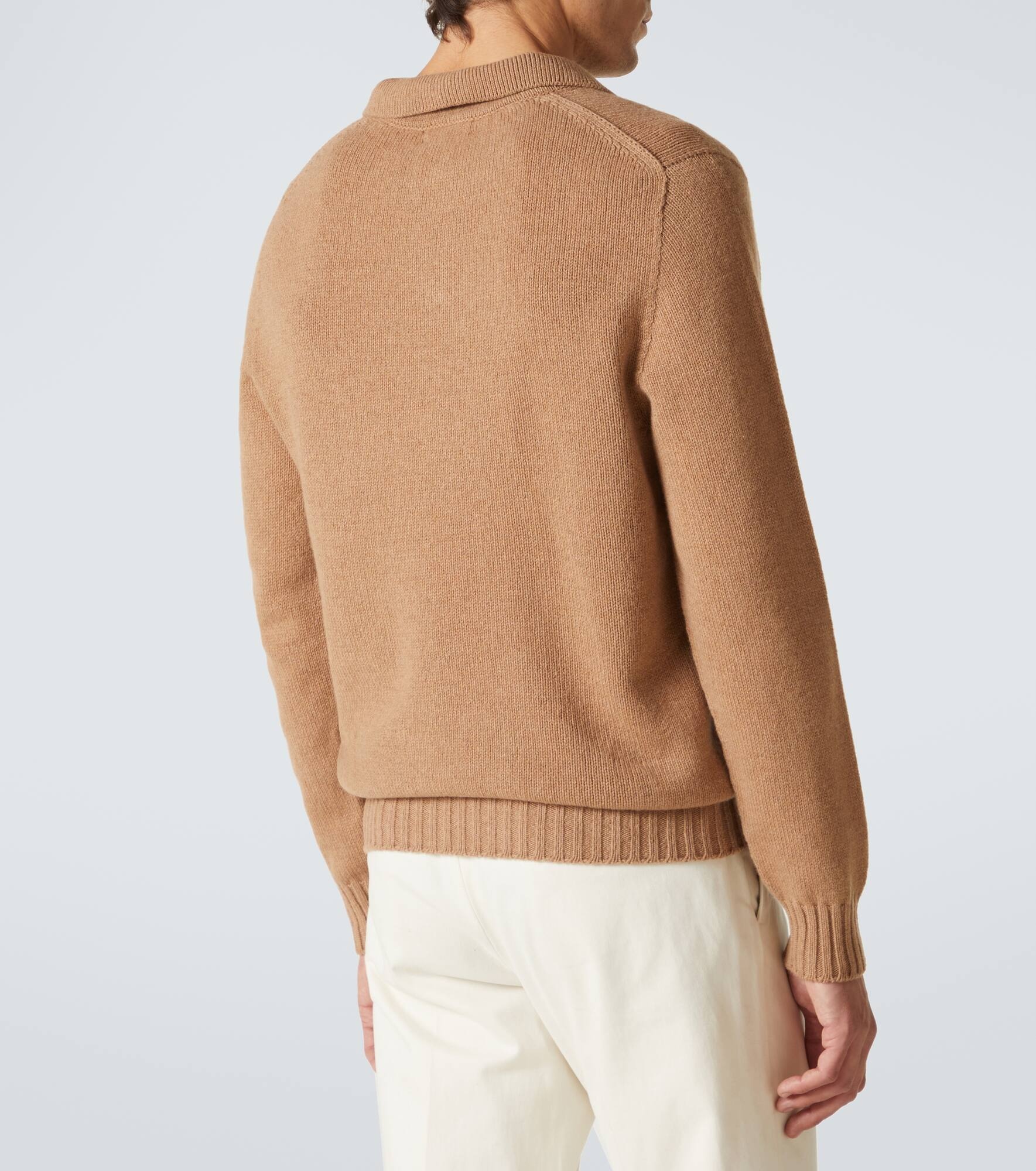Cashmere polo sweater - 4