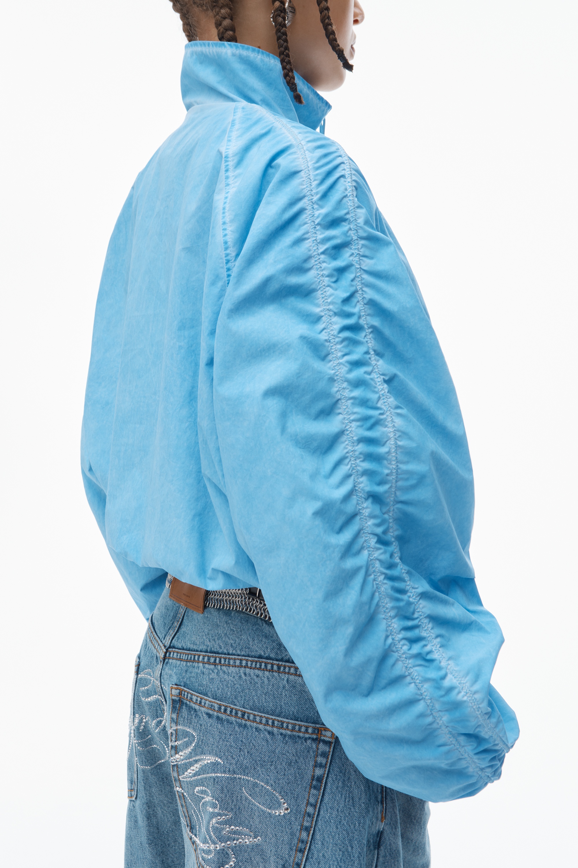 Ruched Track Jacket - 6
