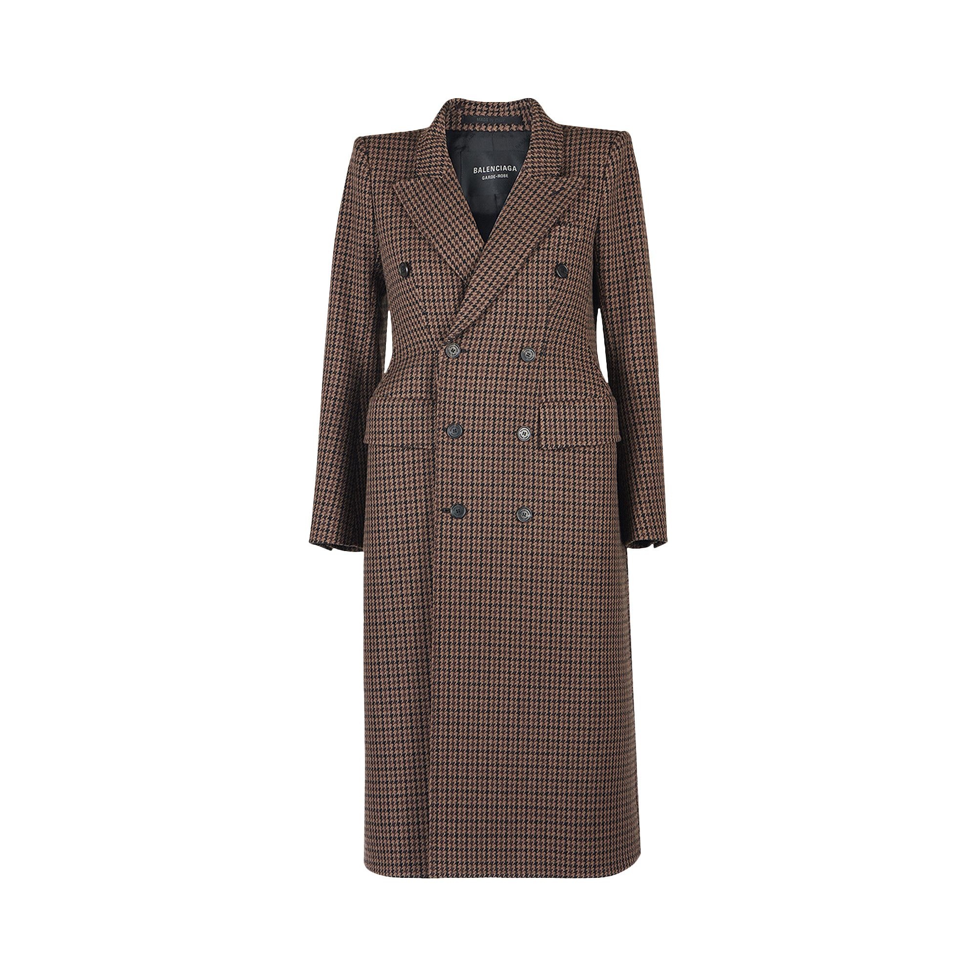 Balenciaga Coat 'Brown/Beige' - 1
