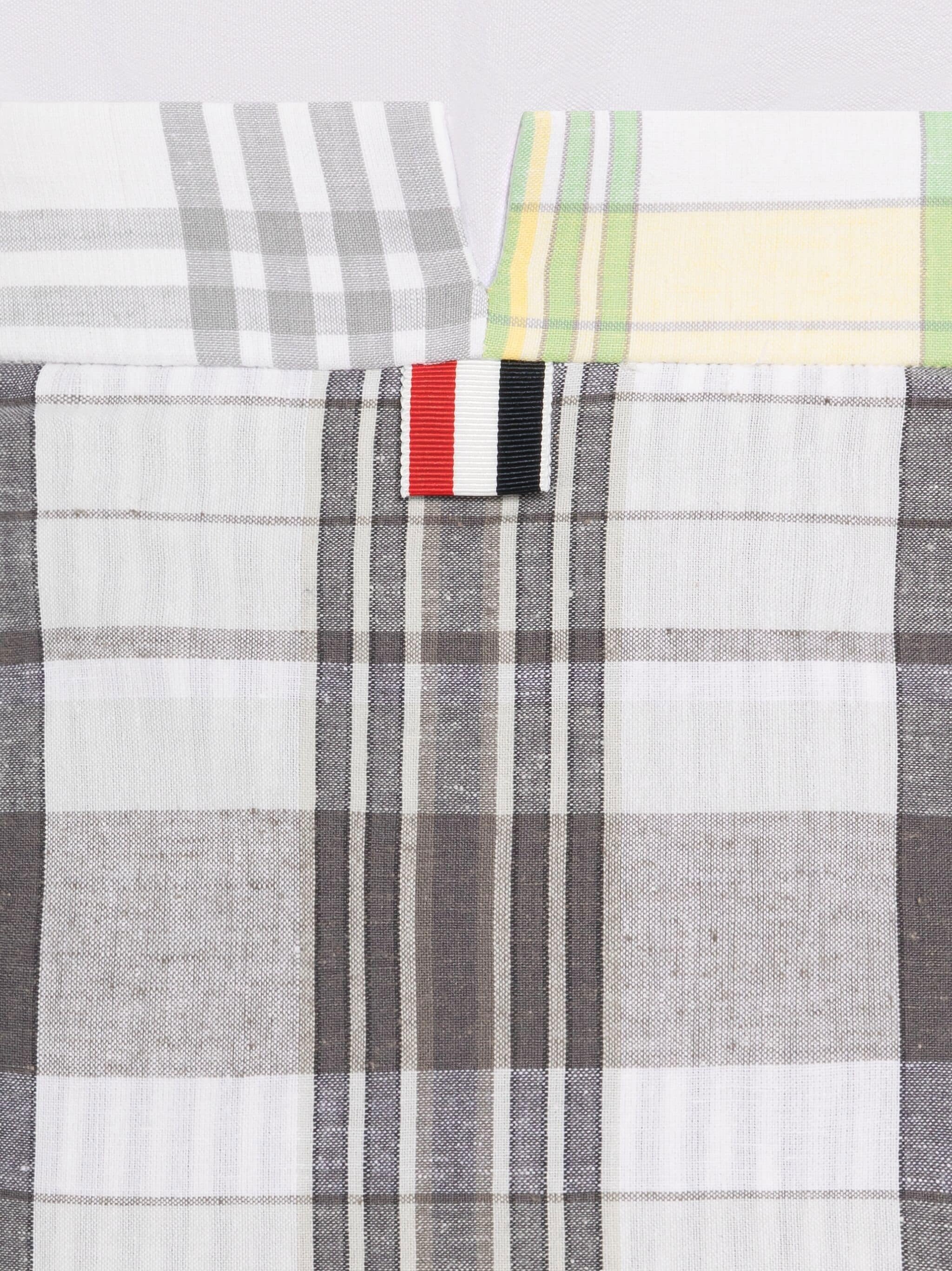 Fun-Mix Madras Wrap Skirt - 6