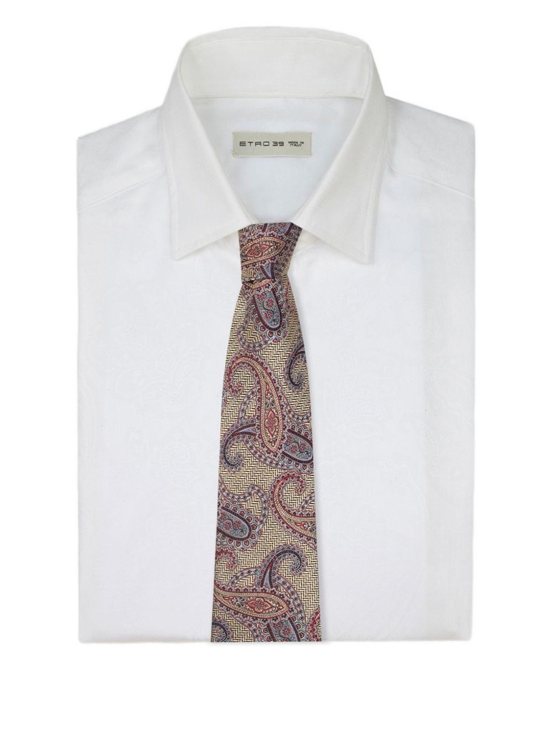 Etro paisley-pattern tie outlook