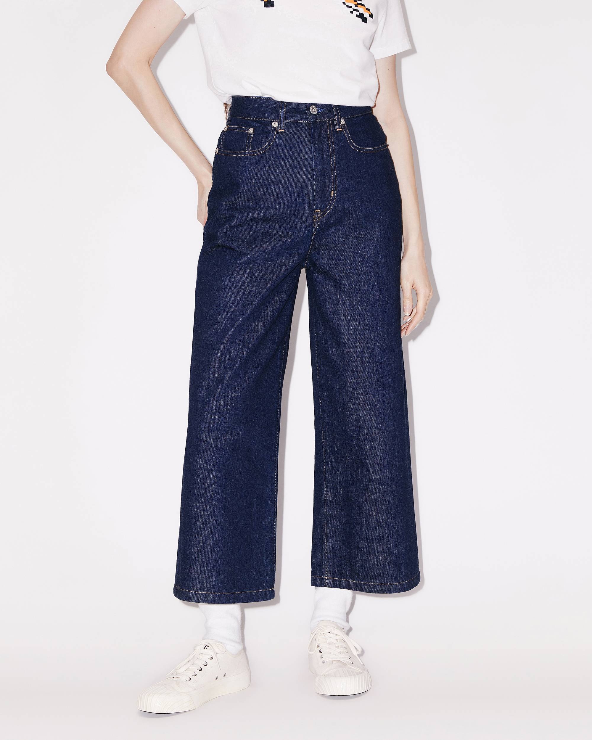 SUMIRE cropped jeans - 4