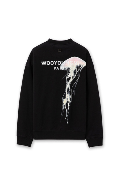 Wooyoungmi Mens Glow In The Dark Sweatshirt outlook