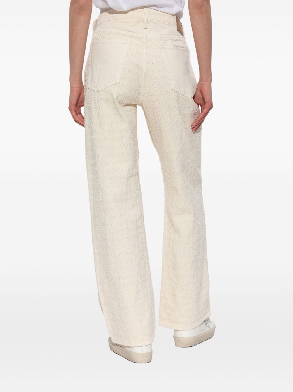 distressed-effect jeans - 4