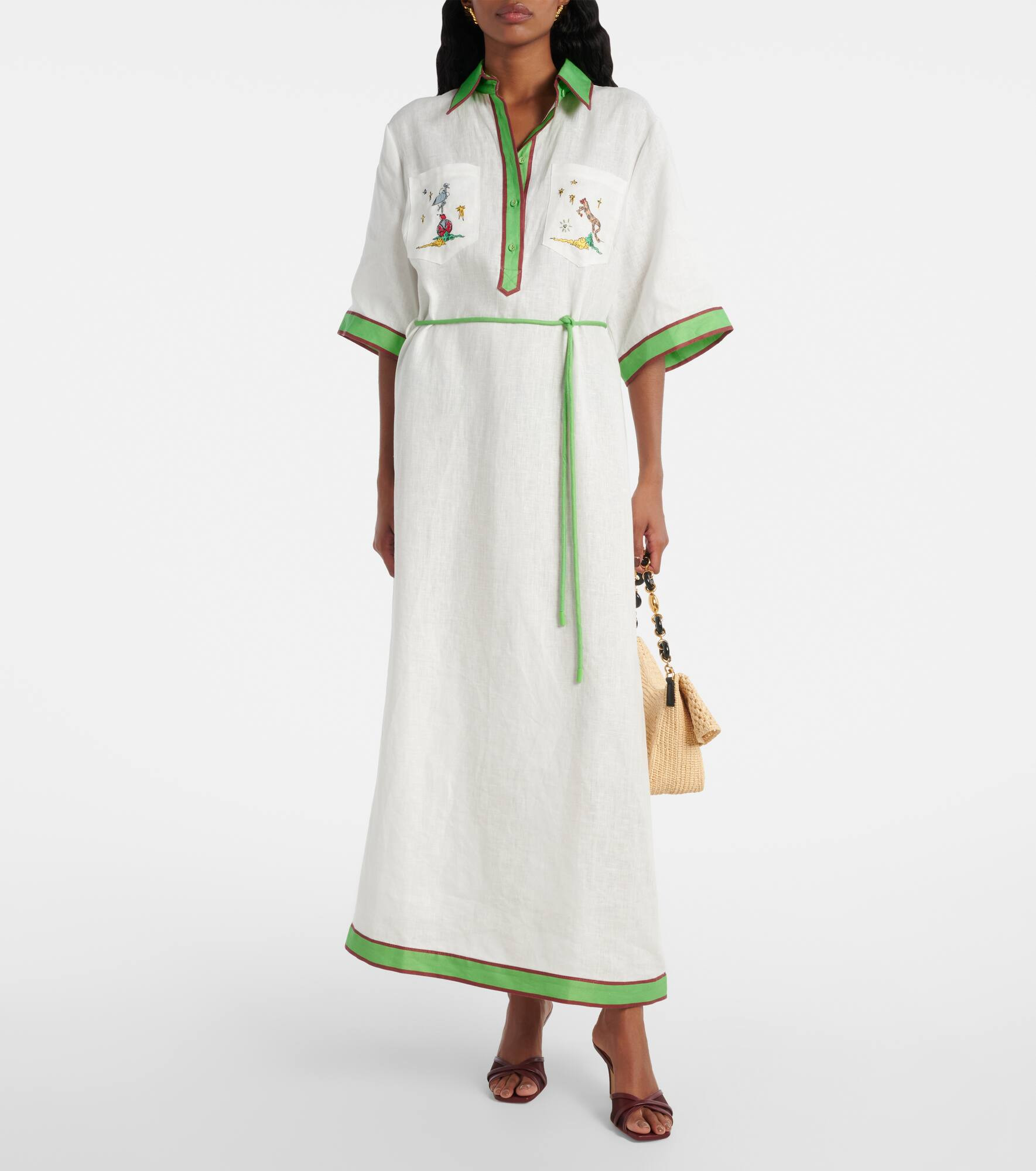 Play linen polo dress - 2