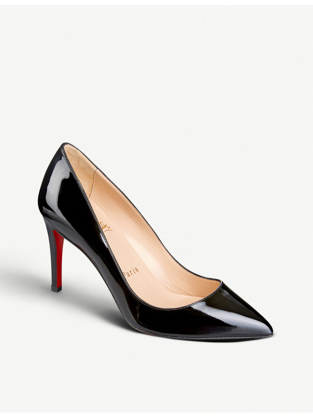 Pigalle 85 patent-leather courts - 4