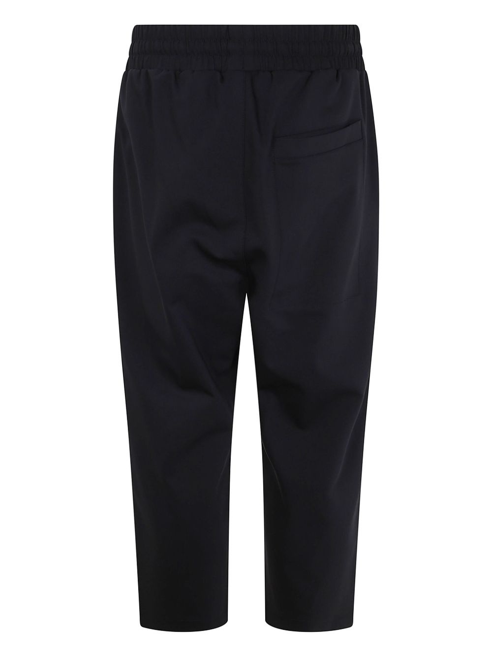 drawstring cotton trousers - 2