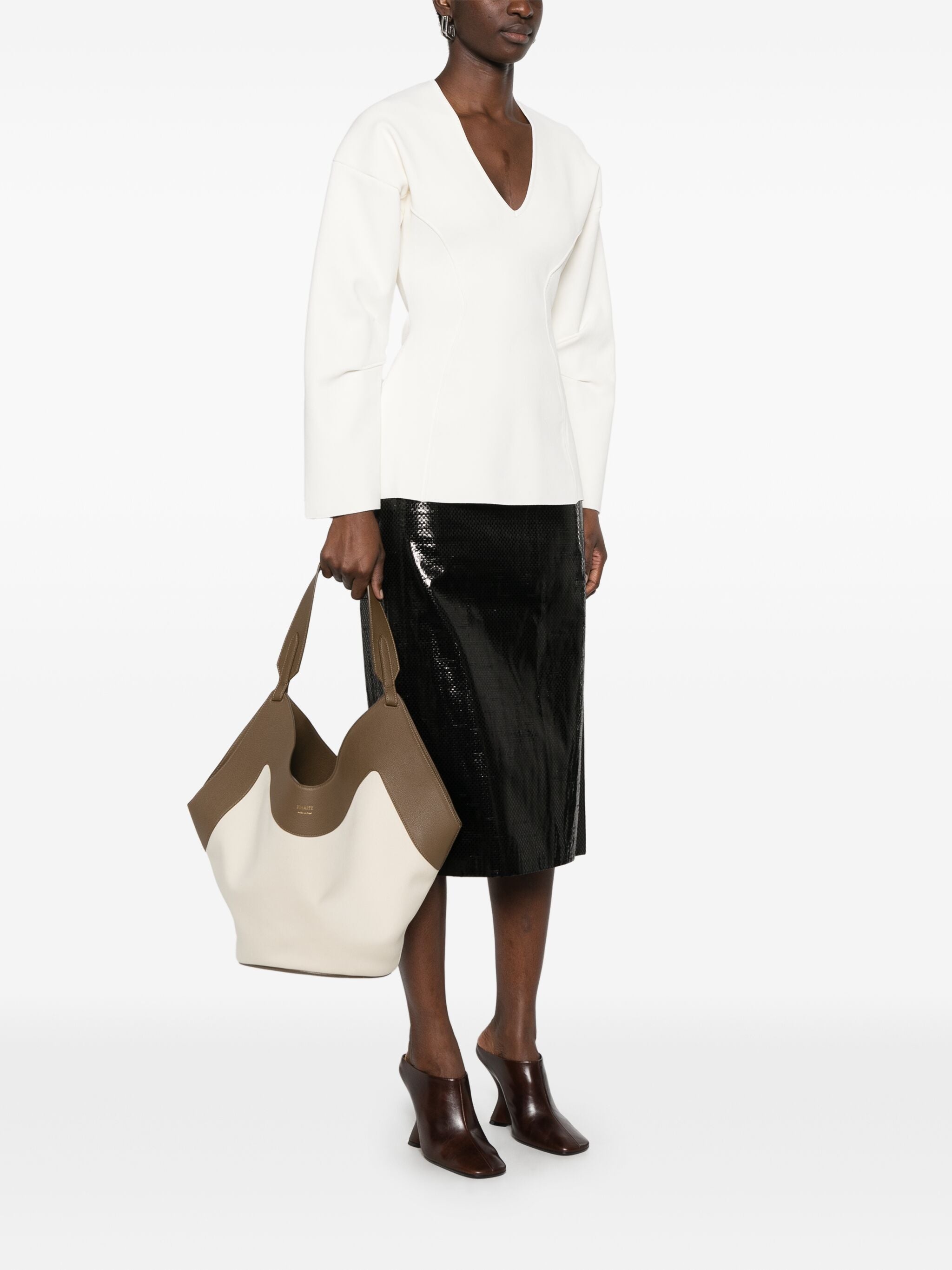 Medium Lotus Tote Bag - 6