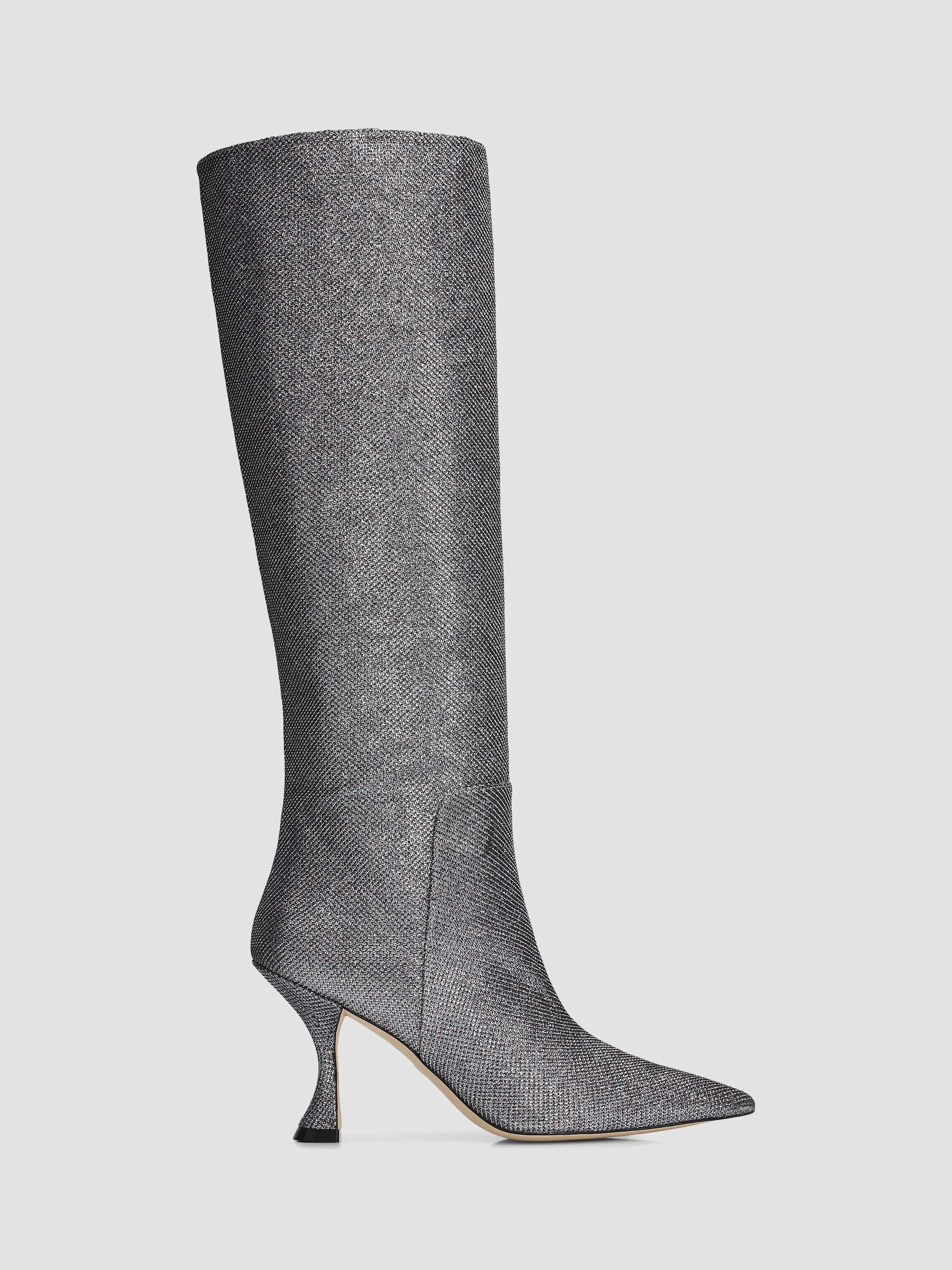 Women's Xcurve 85MM Slouch Boots - Gunmetal - 1