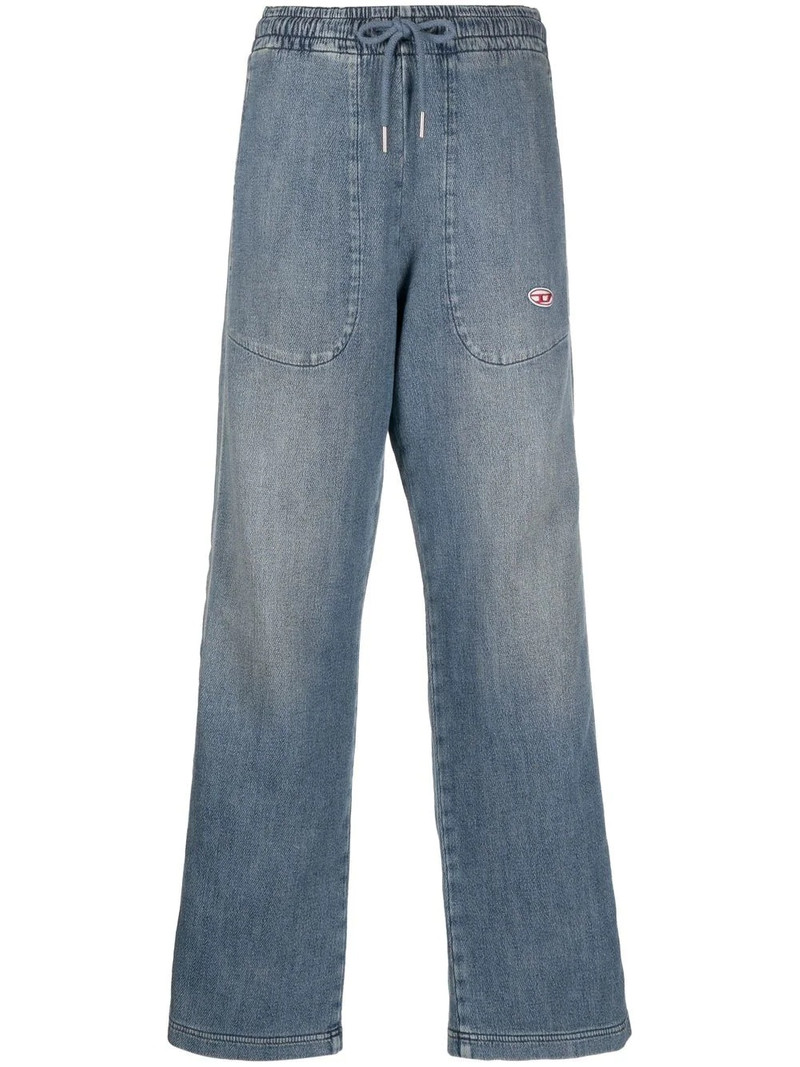 D-Martians Track Denim Joggjeans 1