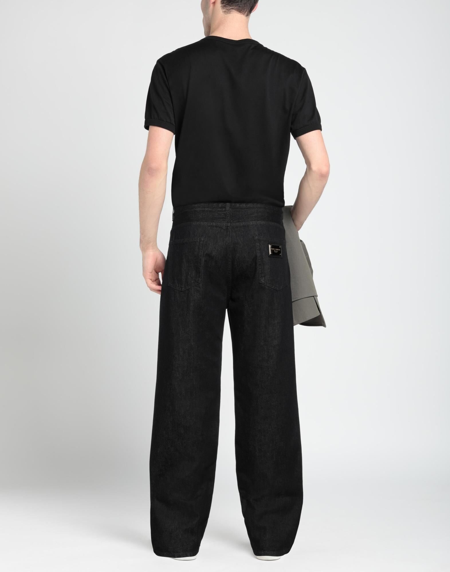 Black Men's Denim Pants - 3