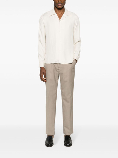 Sandro drawstring wool tailored trousers outlook