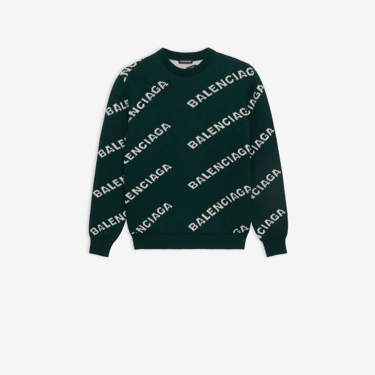 Allover Logo Crewneck - 1