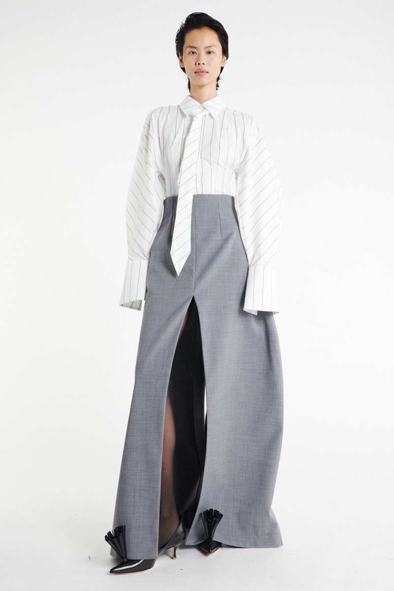 PANT SKIRT GREY MELANGE 1
