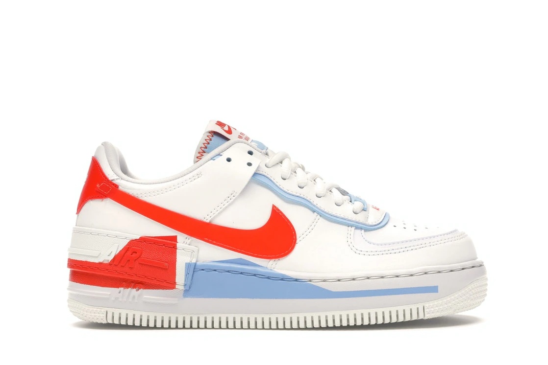 Nike Air Force 1 Shadow Summit White Team Orange (W) - 1