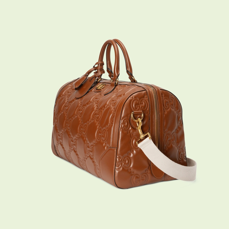GUCCI GG matelassé duffle bag outlook