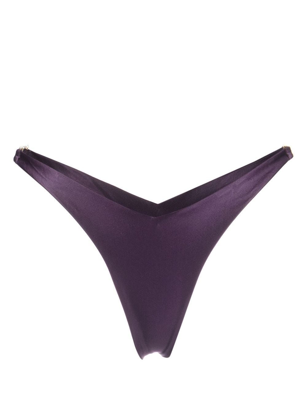 logo-hardware bikini bottoms - 1