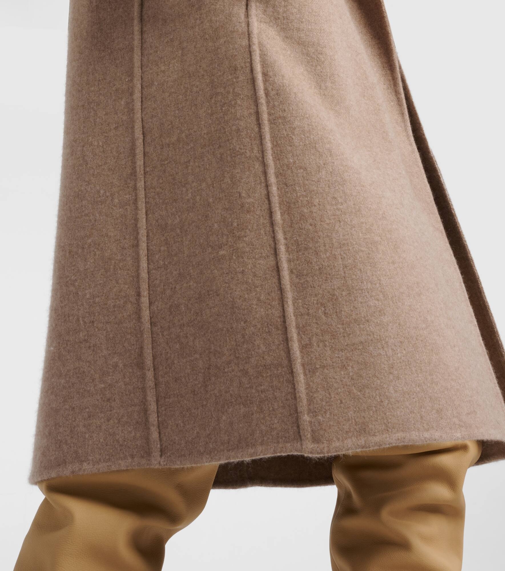 Fedra cashmere and cotton coat - 5
