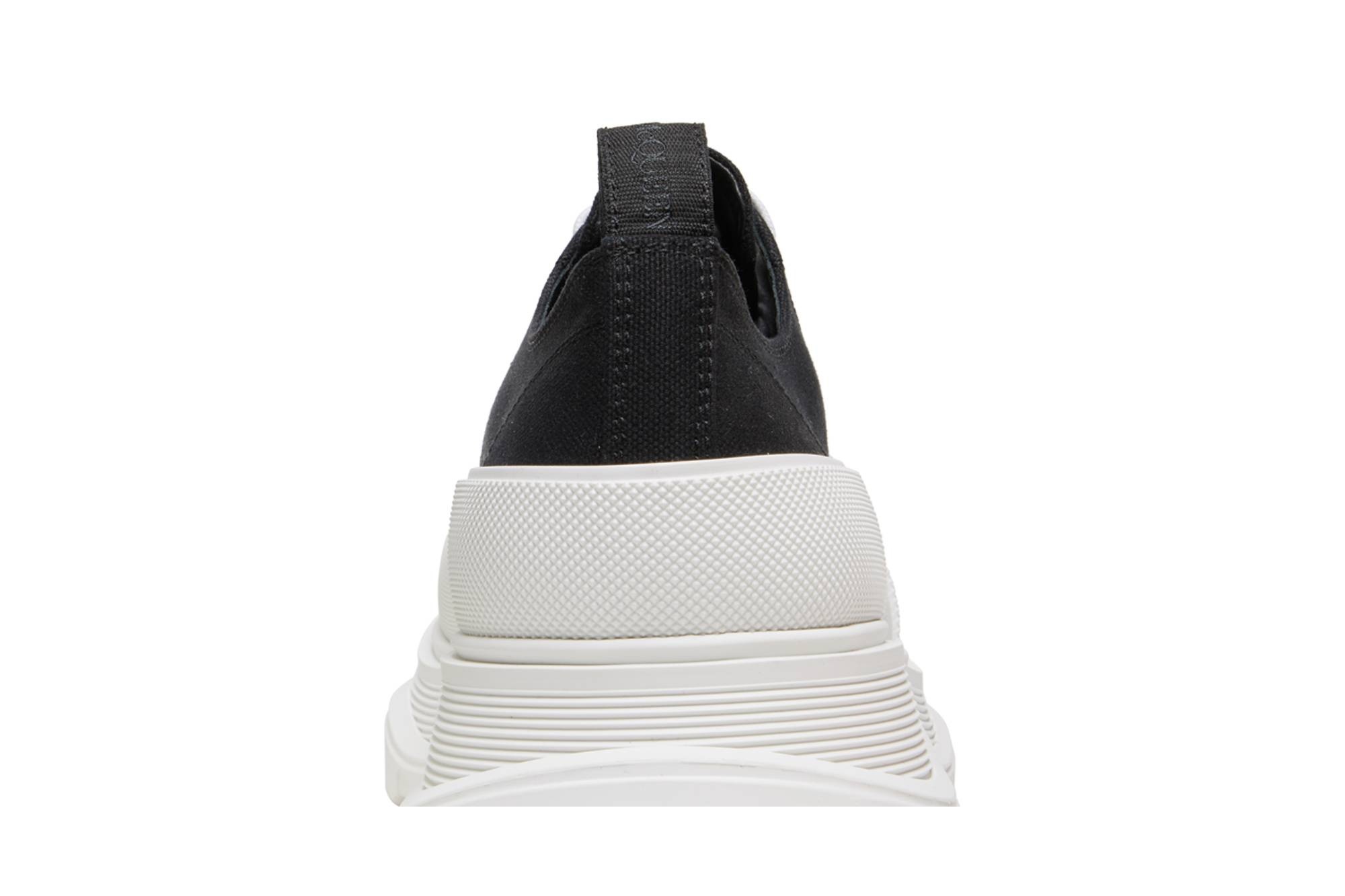 Alexander McQueen Tread Slick Lace Up 'Black White' - 7