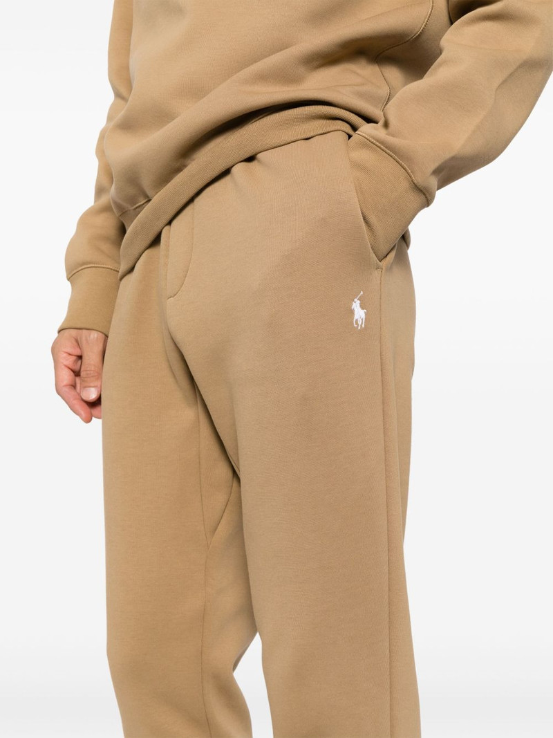 drawstring cotton-blend track pants 5