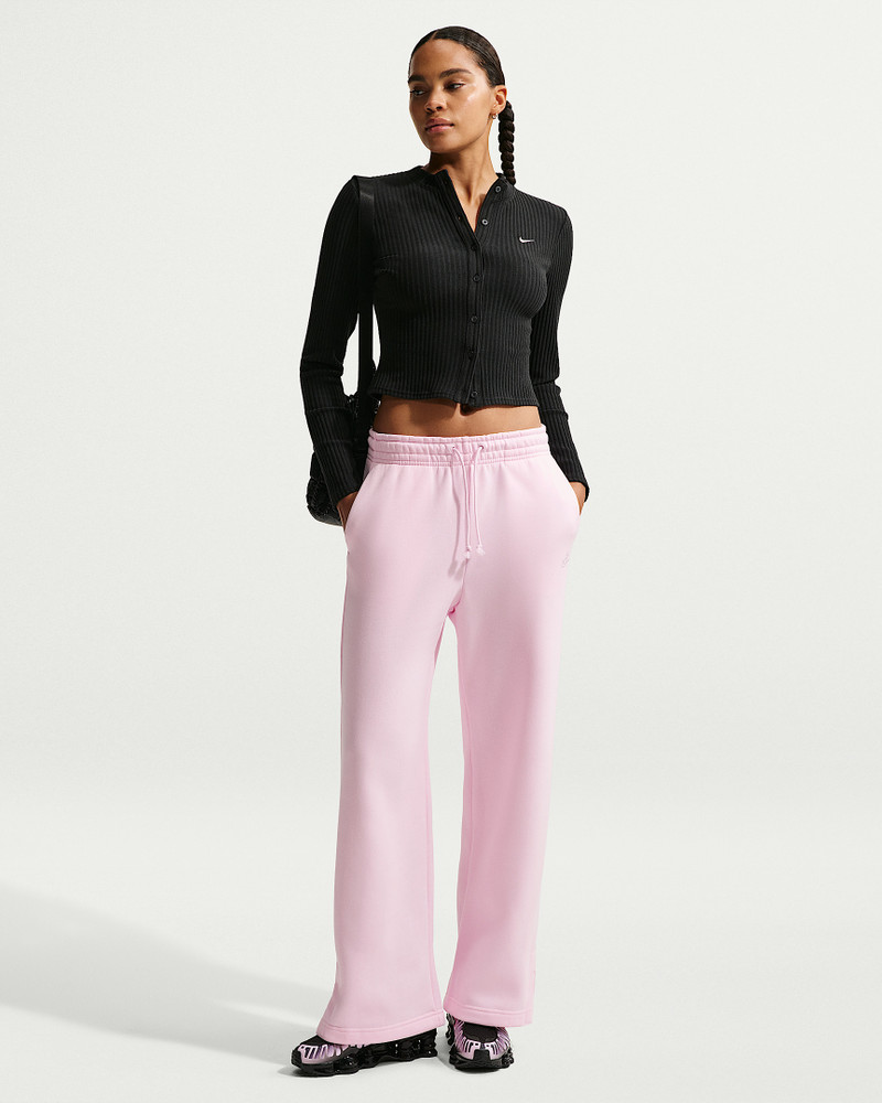 Nike Sportswear Phoenix Fleece Women's High-Waisted Wide-Leg Pants 1
