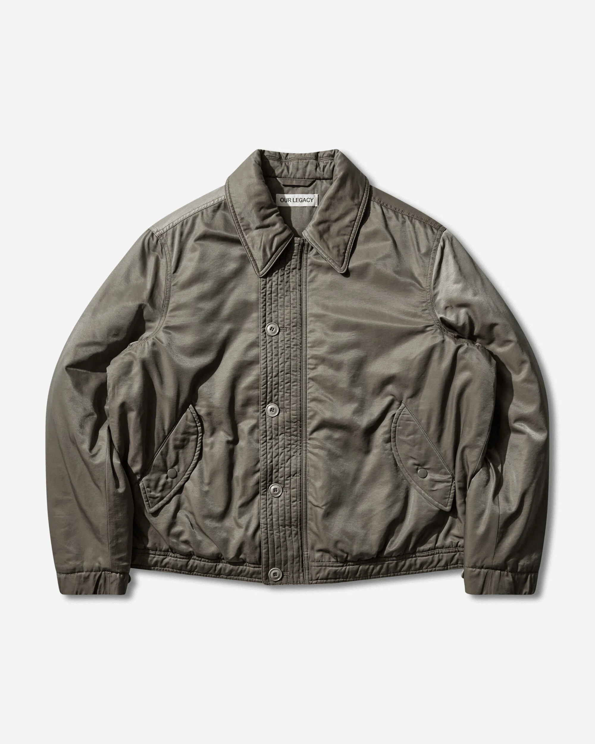 Men's Auto Jacket Taupe Smoke - 1