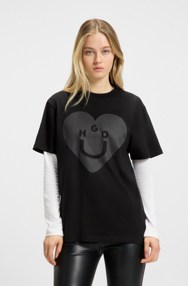 COTTON-JERSEY T-SHIRT WITH COLLECTION GRAPHIC 2