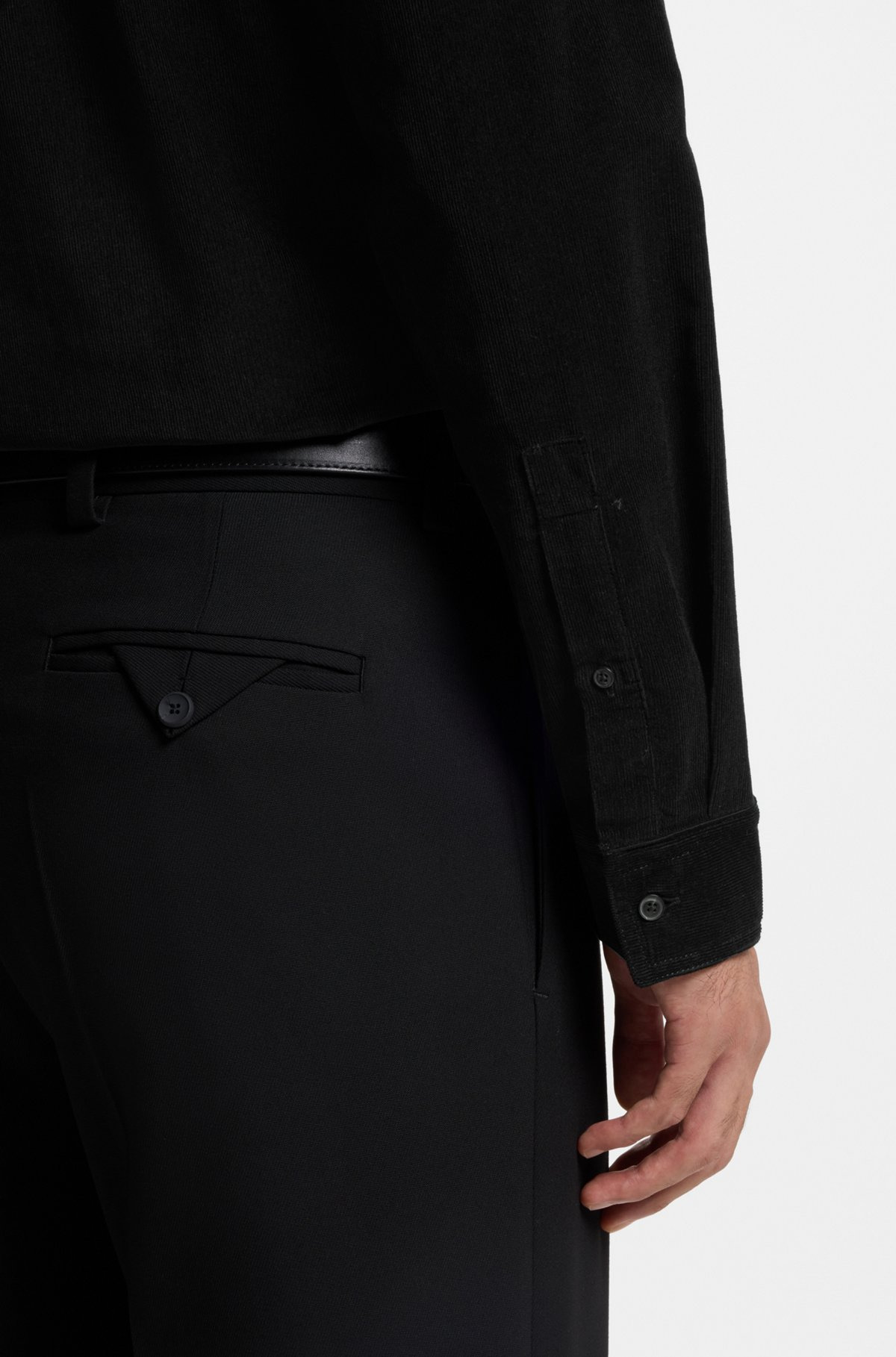 RELAXED-FIT SHIRT IN COTTON CORDUROY - 6