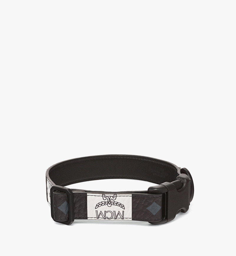 Pet Collar in Checkerboard Visetos 3