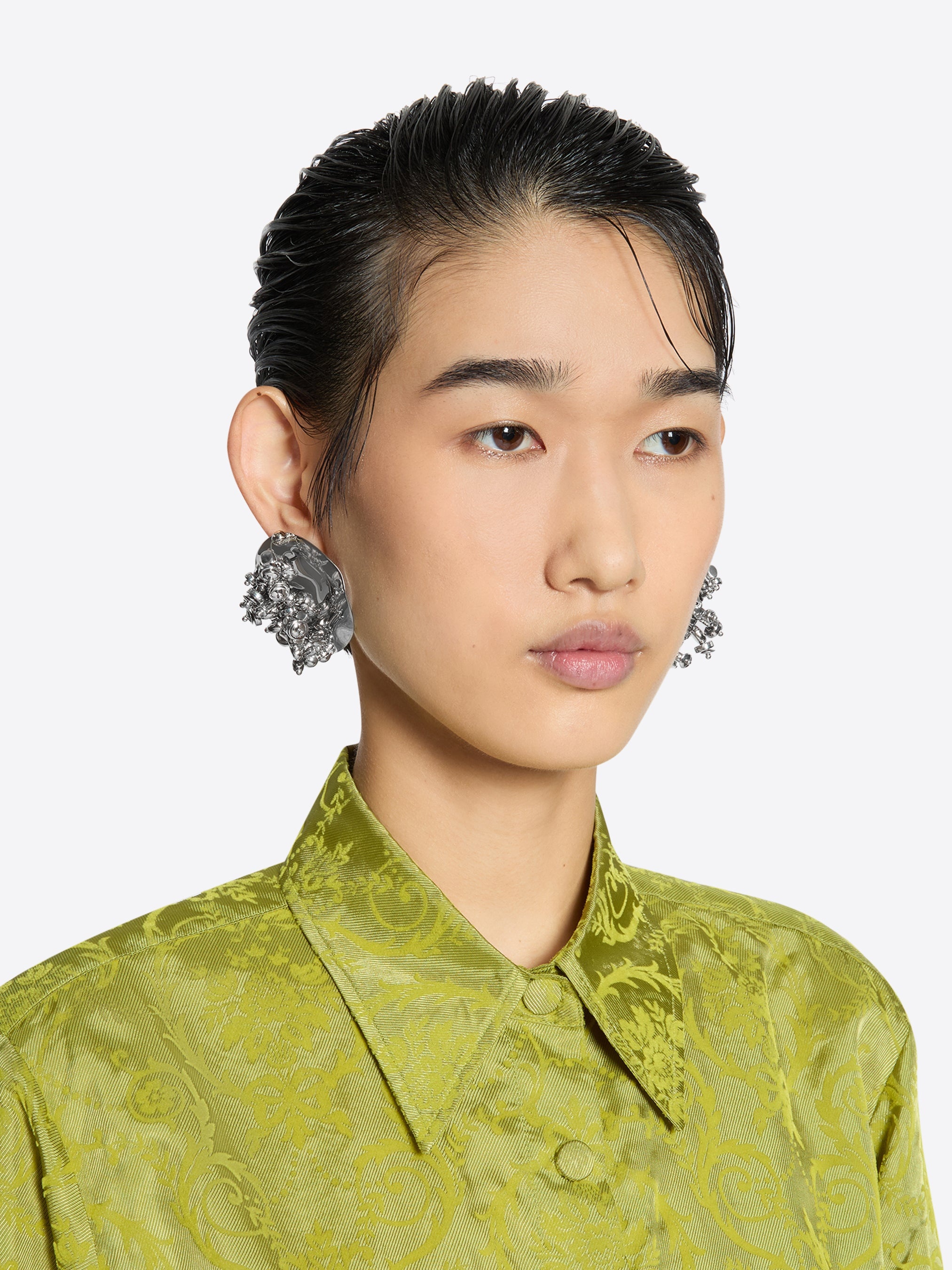 EMBROIDERED EARRINGS - 4
