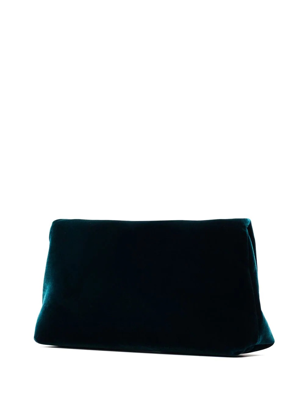 logo-plaque clutch bag - 3