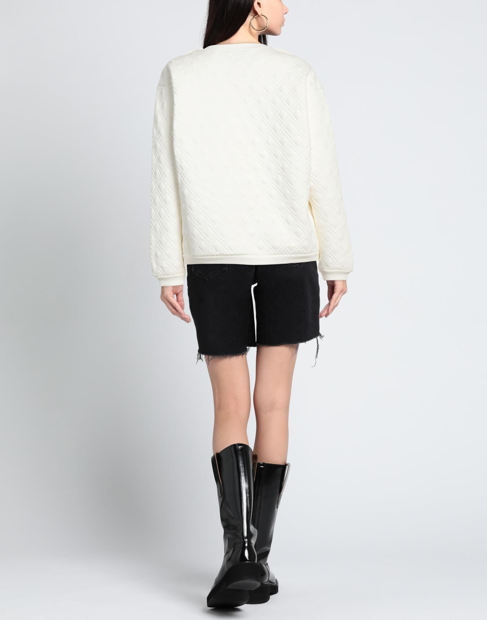 White Women's Sweatshirt - 3