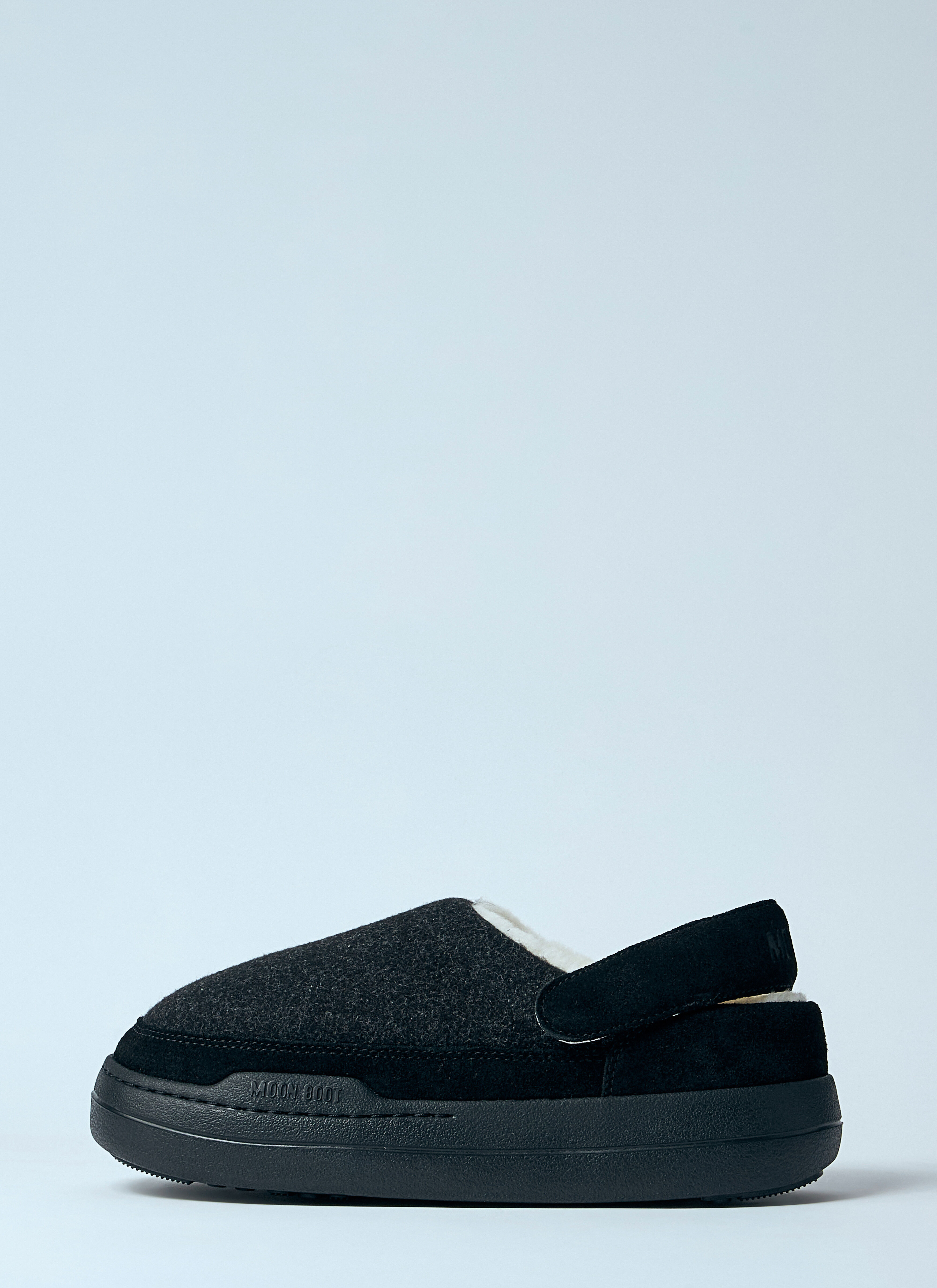 Park Clog Felt Mules - 4