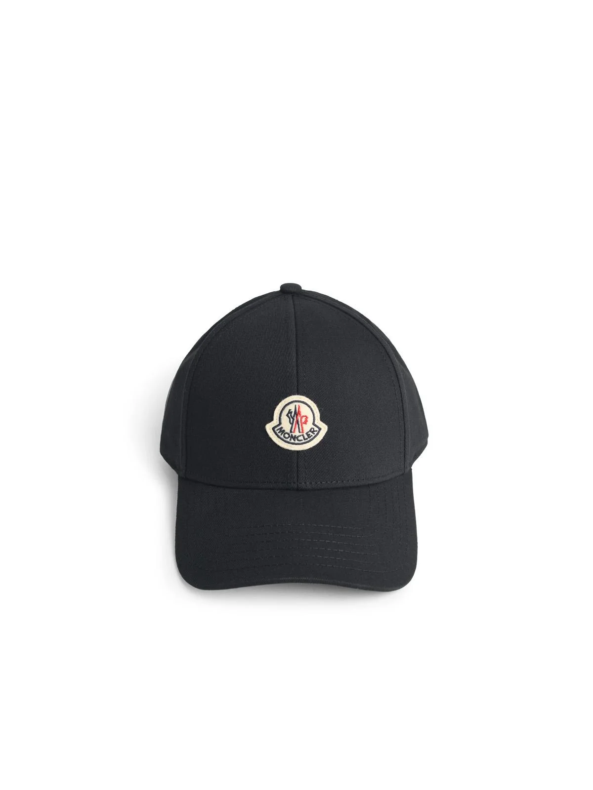 Moncler Black Cotton Cap - 1