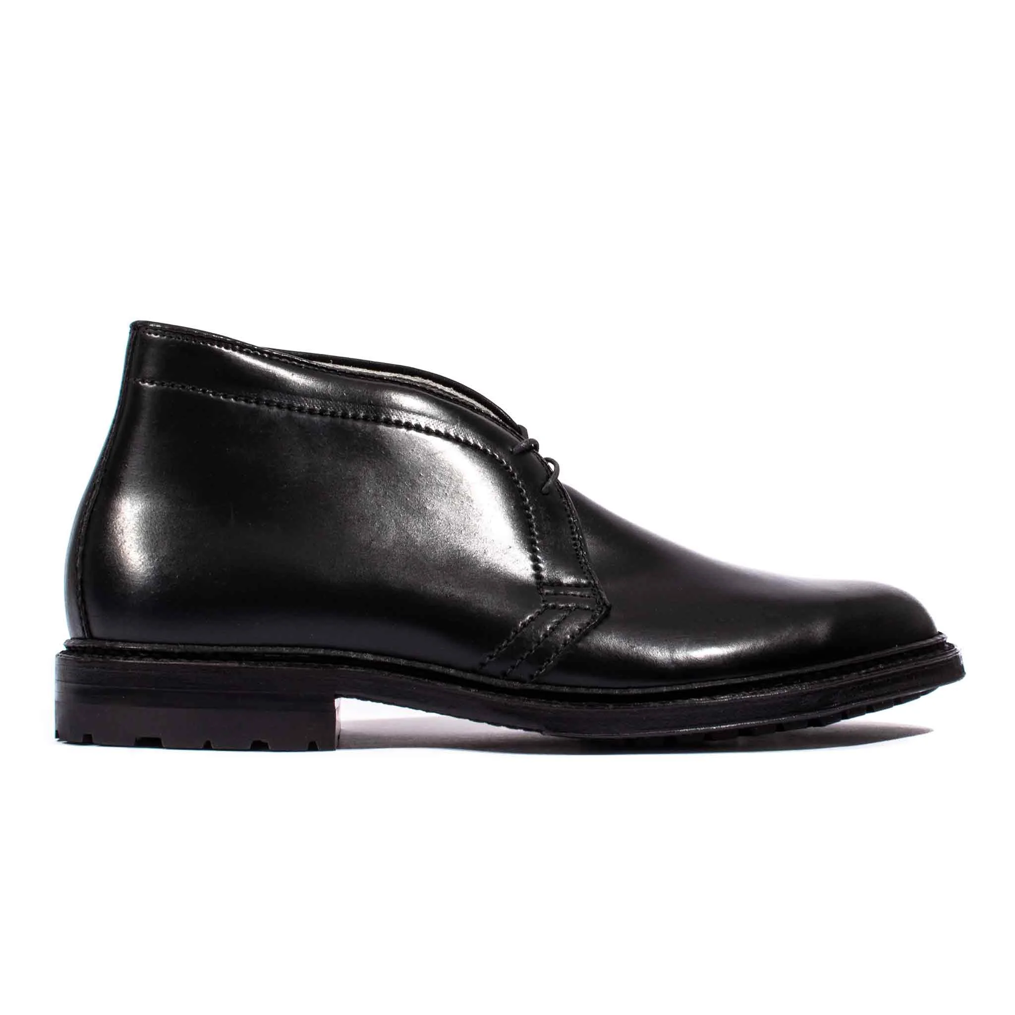 Chukka Boot Black Shell Cordovan with Commando Sole - 1
