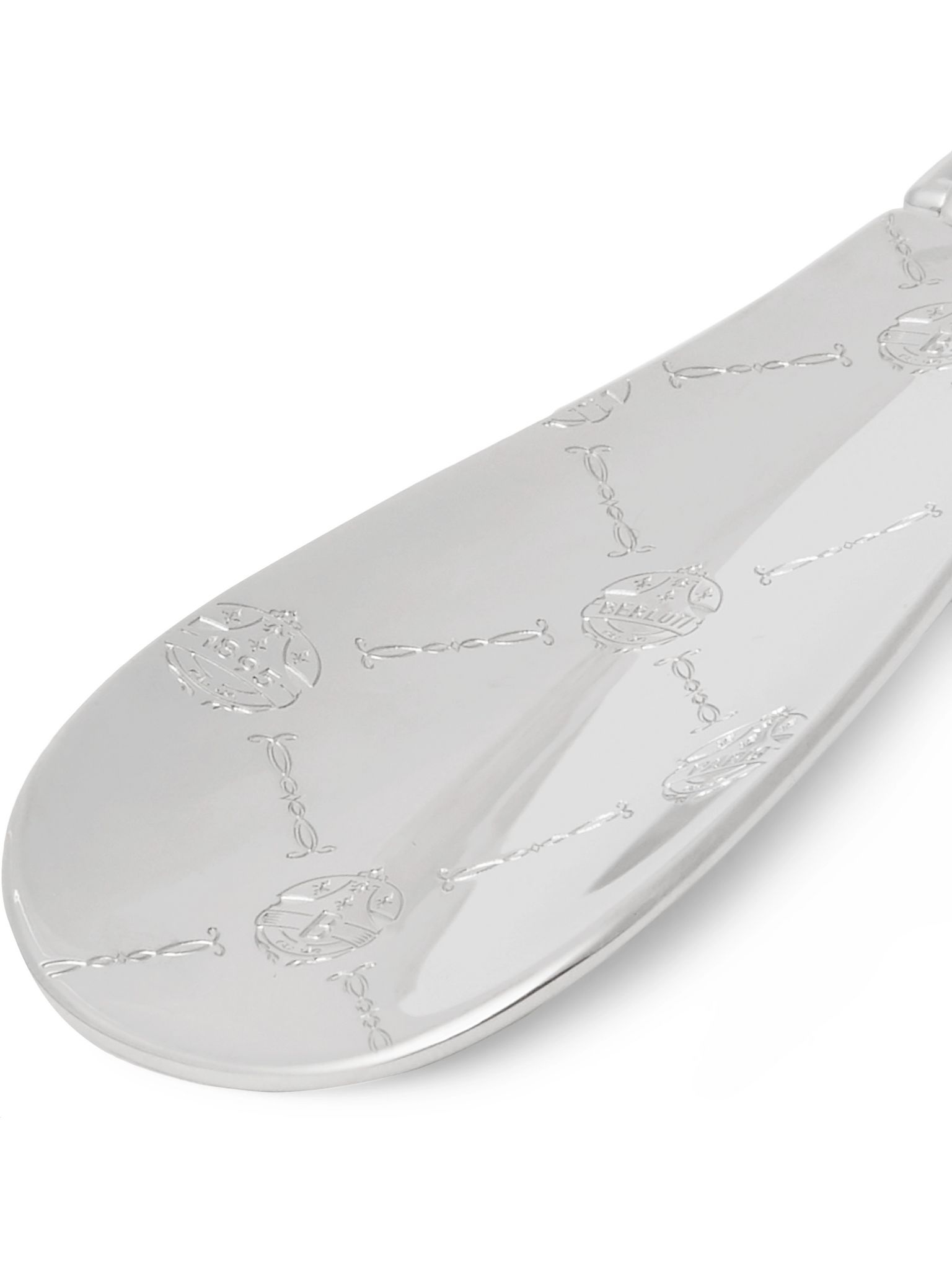 Odyssee Logo-Engraved Silver-Tone Shoehorn - 3