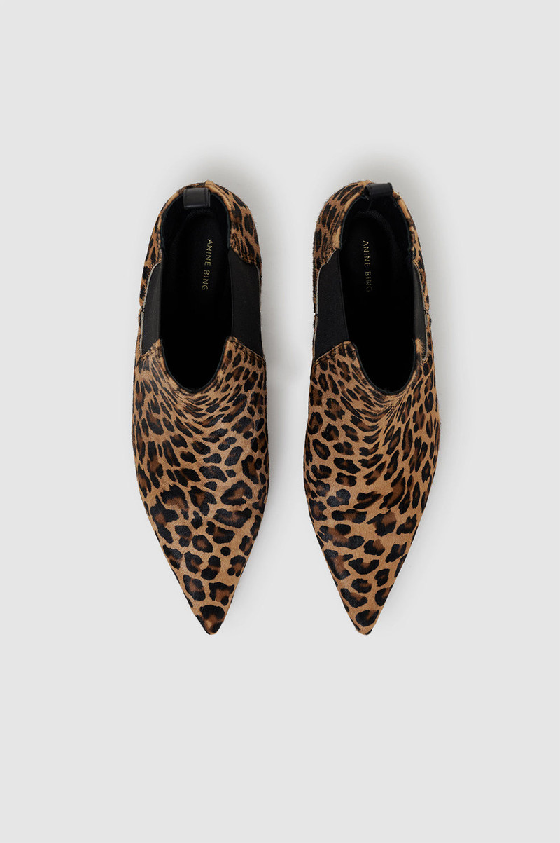 ANINE BING Stevie Boots Calf Hair - Leopard outlook