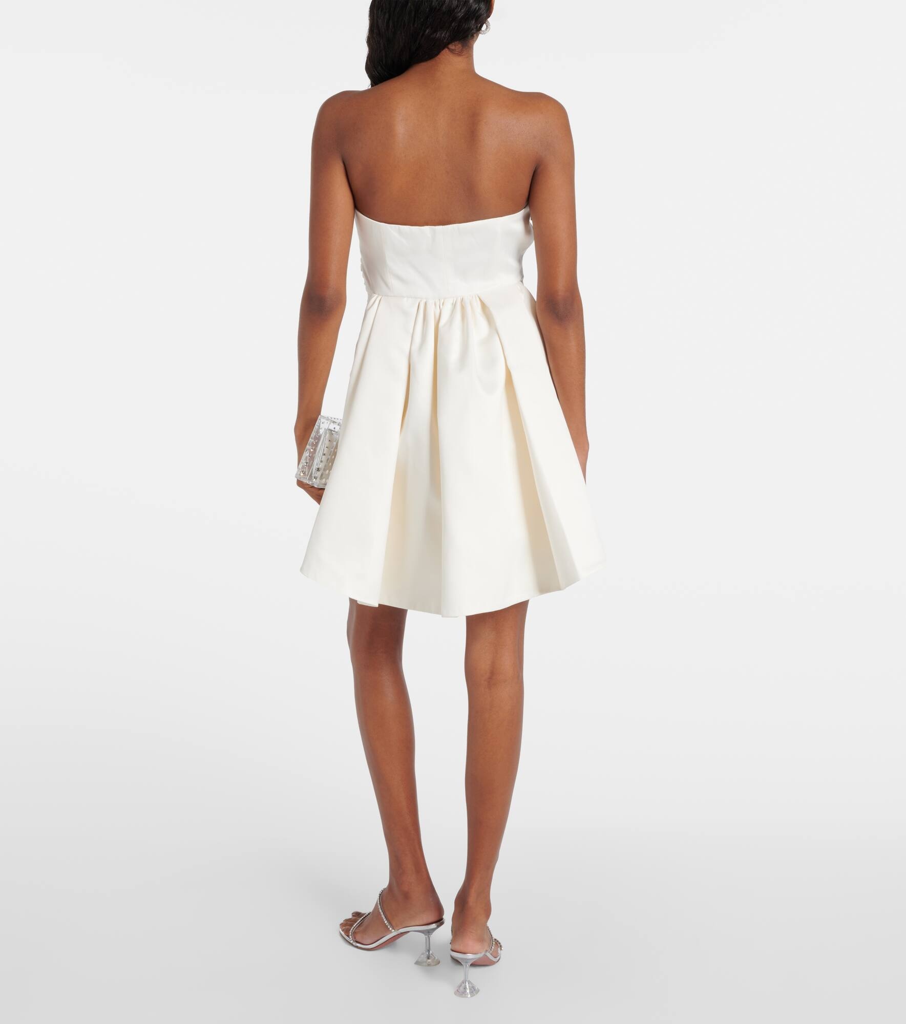 Bridal strapless minidress - 3