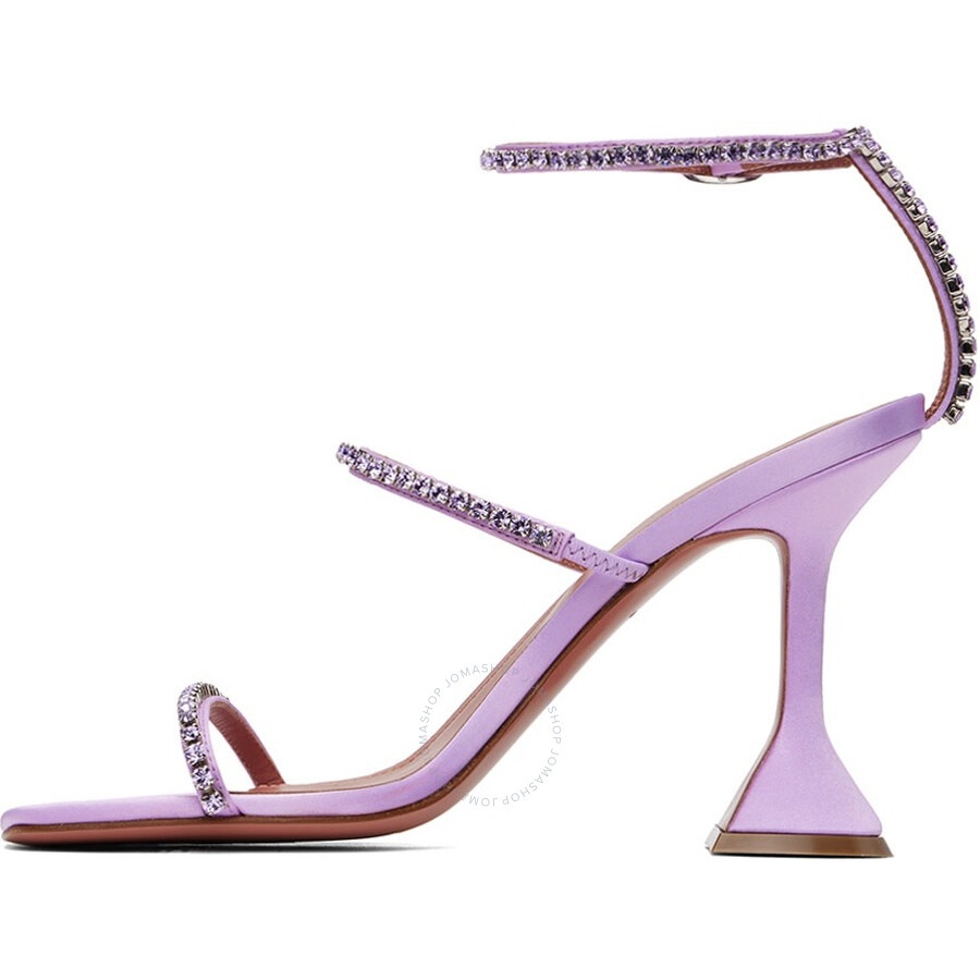 Amina Muaddi Crystals Gilda Sandals - 2