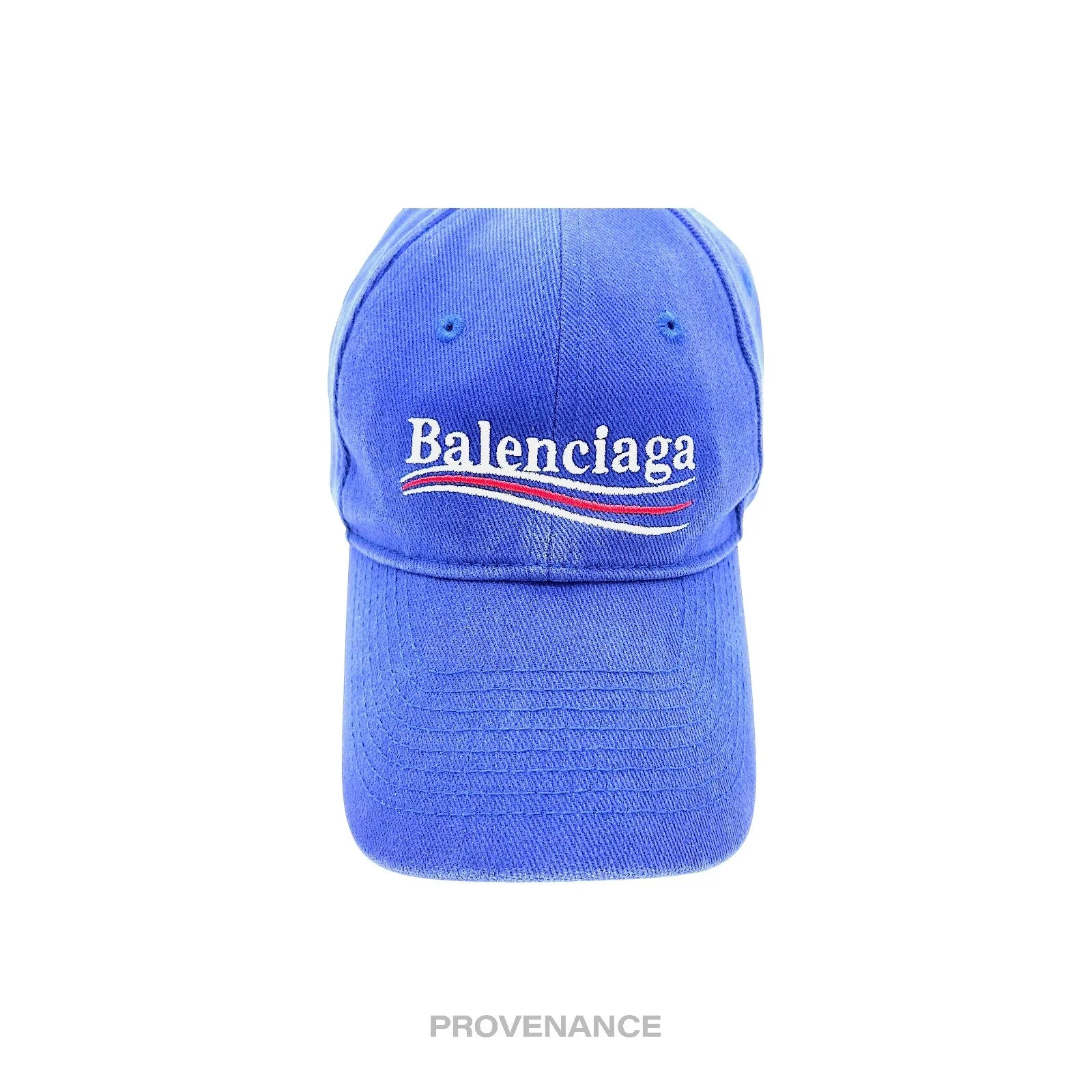 BALENCIAGA Balenciaga Political Campaign Cap Hat - Archetype Blue