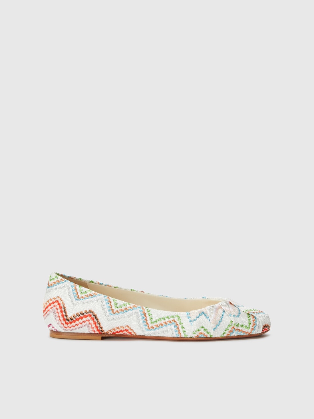 Women's zig zag ballerinas - 1