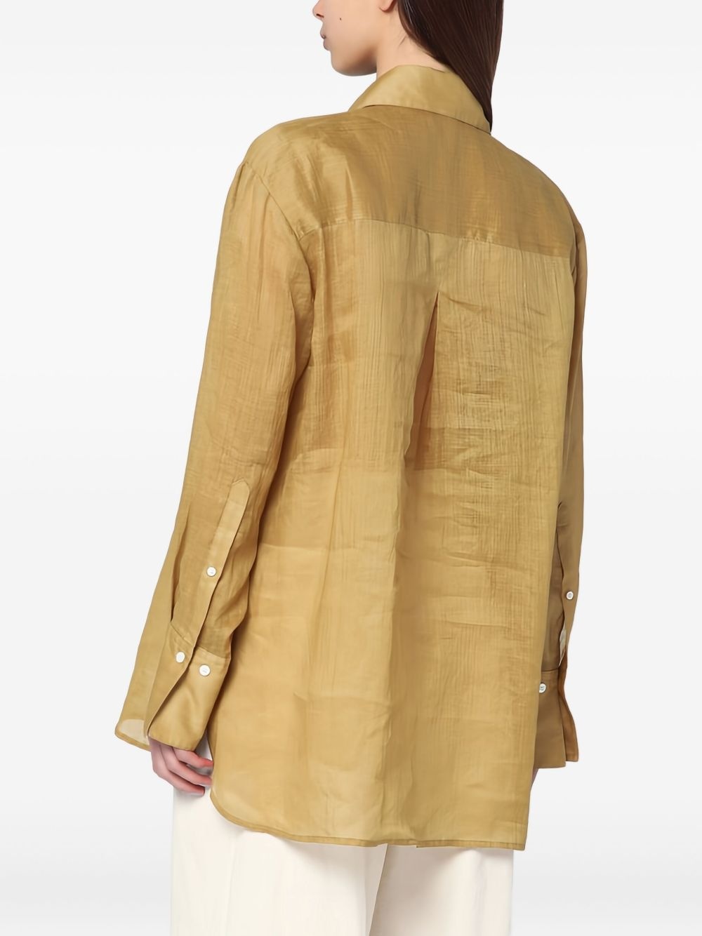 Sigga cuffed-sleeves shirt - 3
