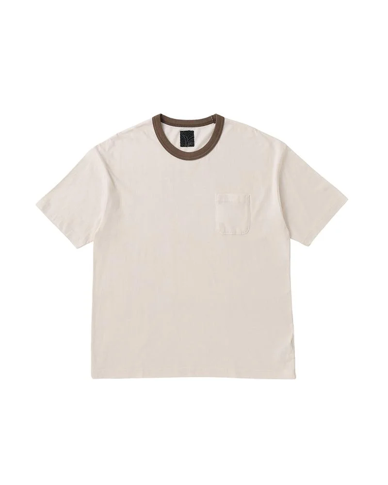 JUMBO TEE S/S 2-TONE (N.D.) LT.MUD - 1