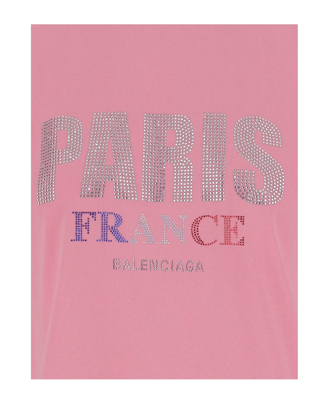 Pink Cotton T-shirt - 3