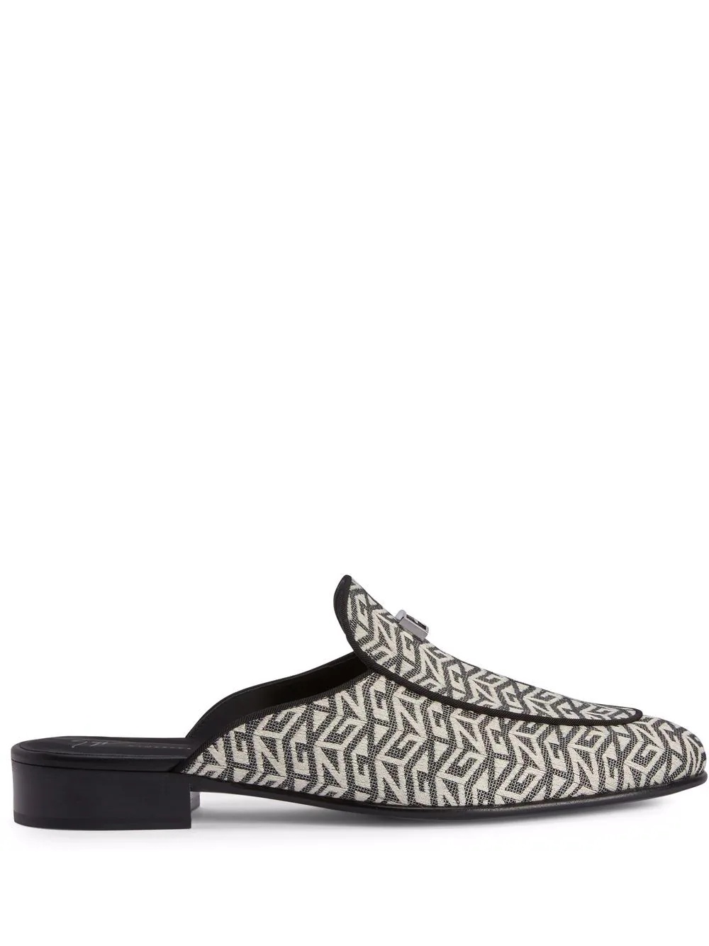 Rudolph monogram print loafers - 1